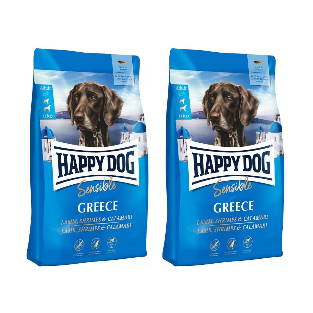 Happy Dog Sensible Neuseeland - M - Trockenfutter, Hundefutter - Geschmacksrichtung Lamm - 12,5kg