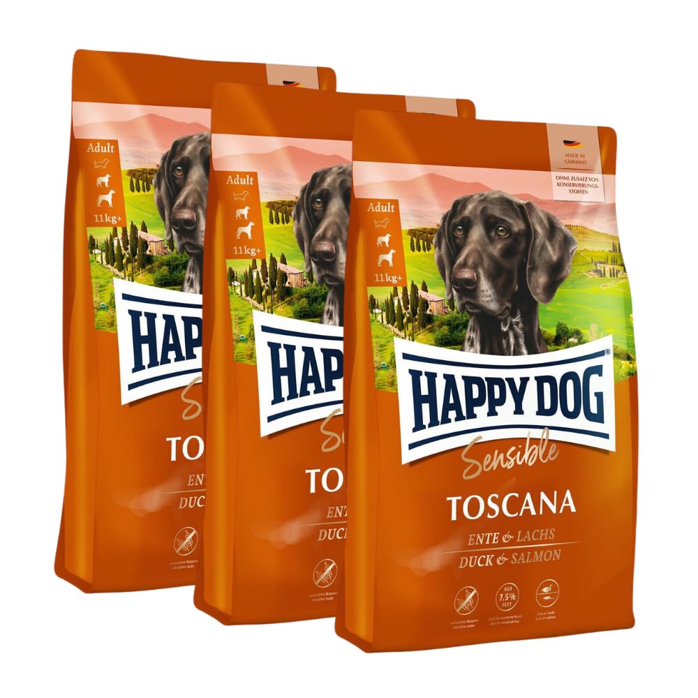 Happy Dog Sensible Neuseeland - M - Trockenfutter, Hundefutter - Geschmacksrichtung Lamm - 12,5kg