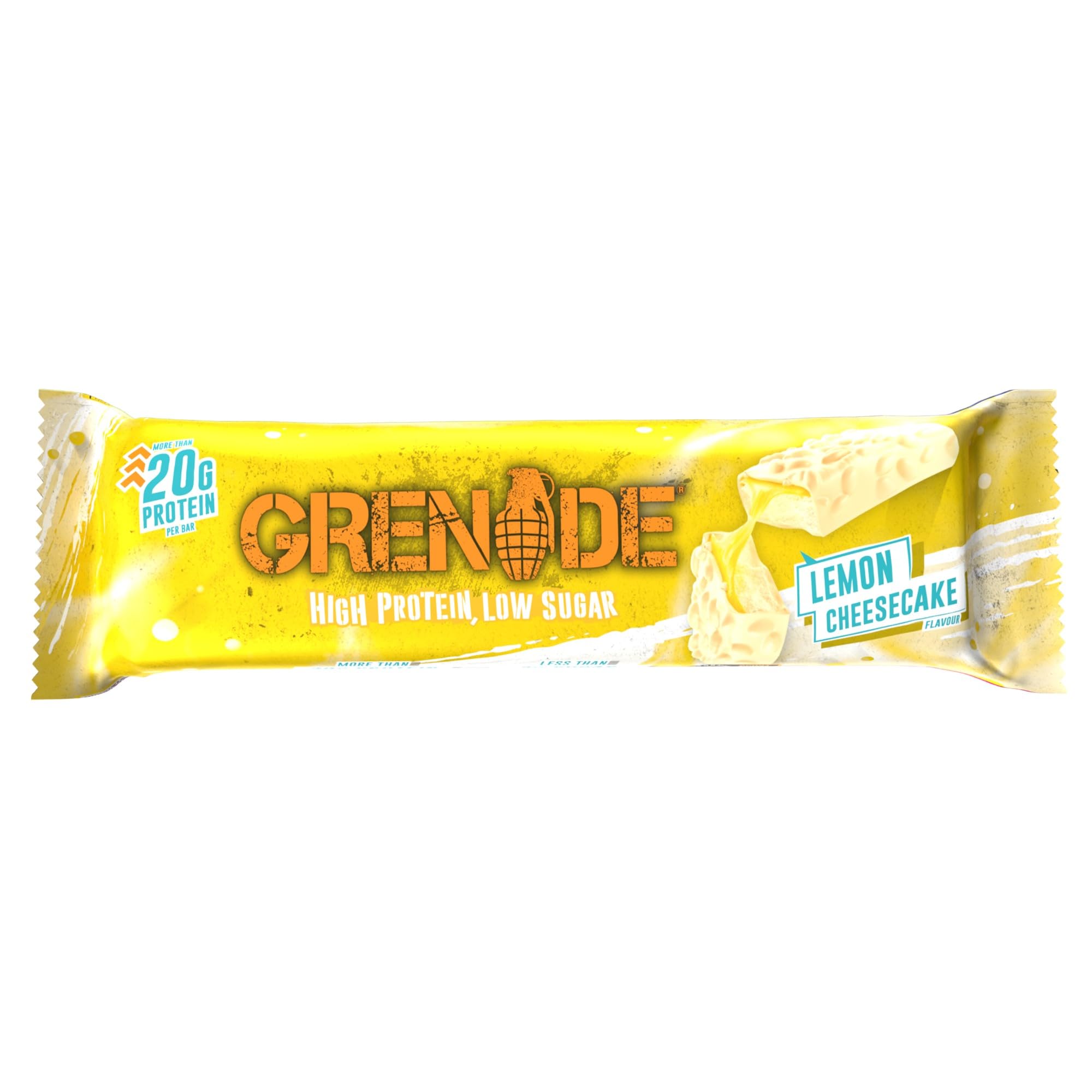 Grenade Proteinriegel, OREO White – Proteinreich & Zuckerarm, 12 x 60 g
