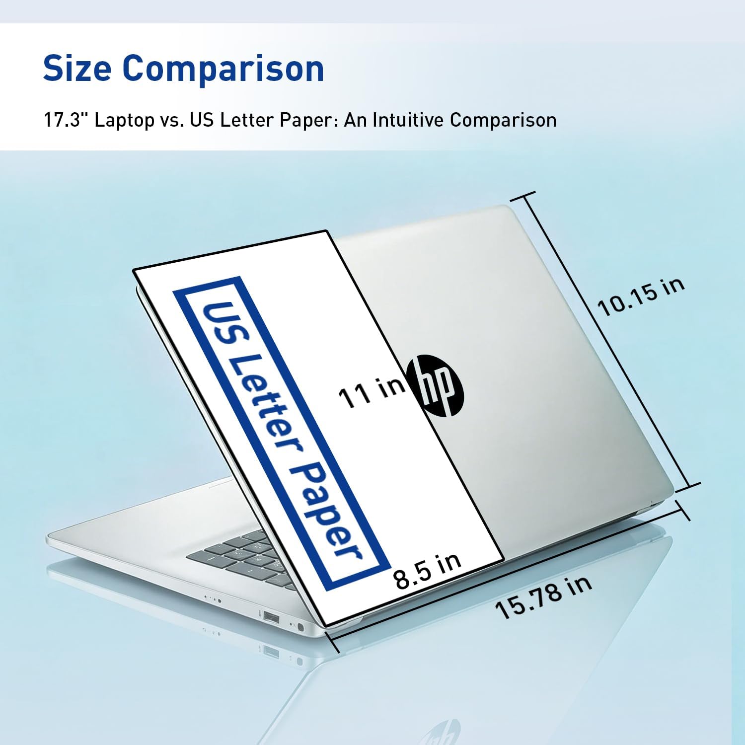 HP 17.3" FHD IPS LED Anti-Glare 300 nits Laptop, AMD Ryzen 5 7430U 6-core CPU, 16GB RAM, 1TB Storage, Webcam w/Shutter, Microsoft Copilot Key, Wi-Fi 6, BT 5.4, Win11 Home, 17-cp3000