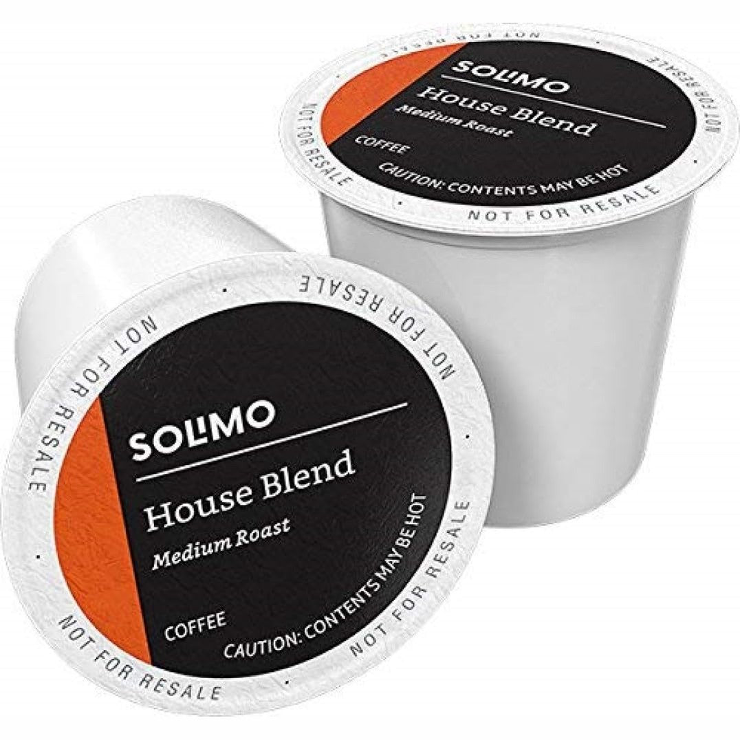 Amazon Brand - Solimo Dark Roast Coffee Pods, Compatible with Keurig 2.0 K-Cup Brewers, 100 Count (Pack of 1)