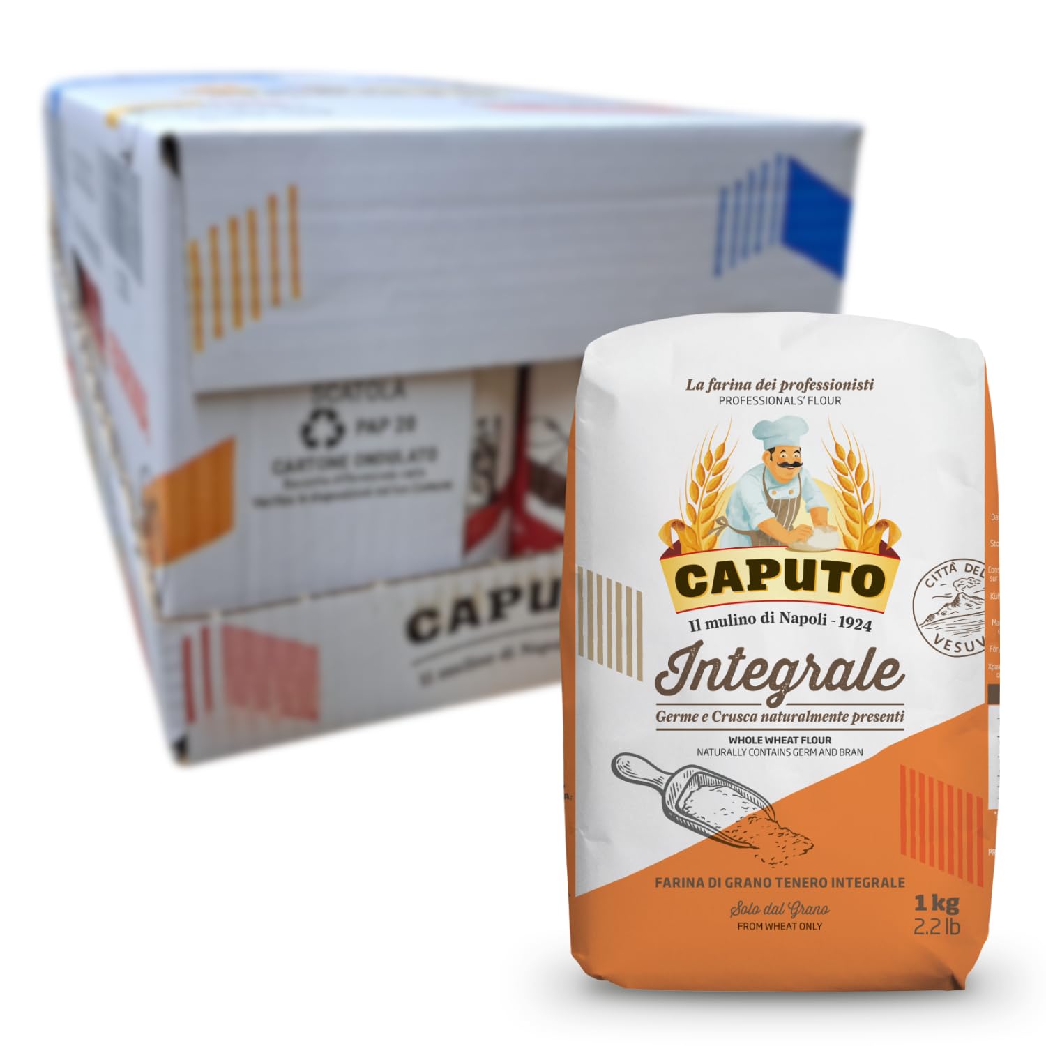 CAPUTO - Caputo Farina Cuocco Tipo 00, 10er pack (10 X 1000 GR)