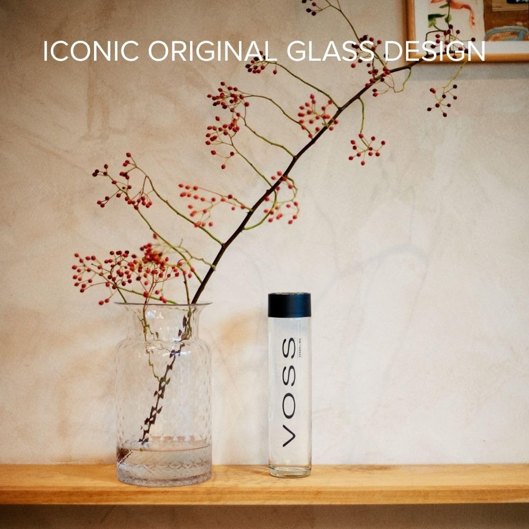 Voss Sparkling Water - 24 x 375 ml