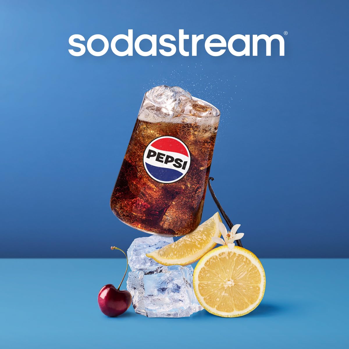 SodaStream Sirup 3x Pepsi Zero Zucker - 1x Flasche ergibt 9 Liter Fertiggetränk, Sekundenschnell zubereitet und immer frisch, 440 ml