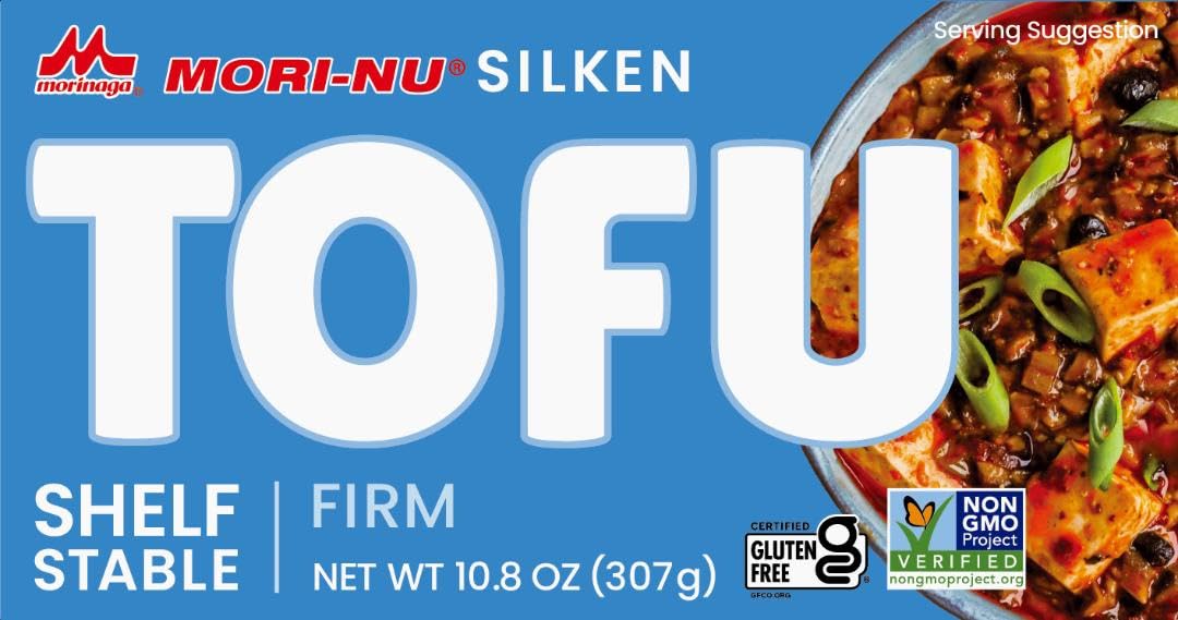 Mori-Nu Tofu, hart, 12er Pack (12 x 349 g), blau