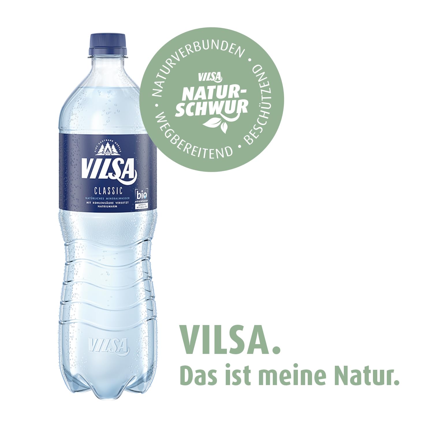 VILSA Mineralwasser Classic, 6 x 1,00 l PET (Packung mit 4)