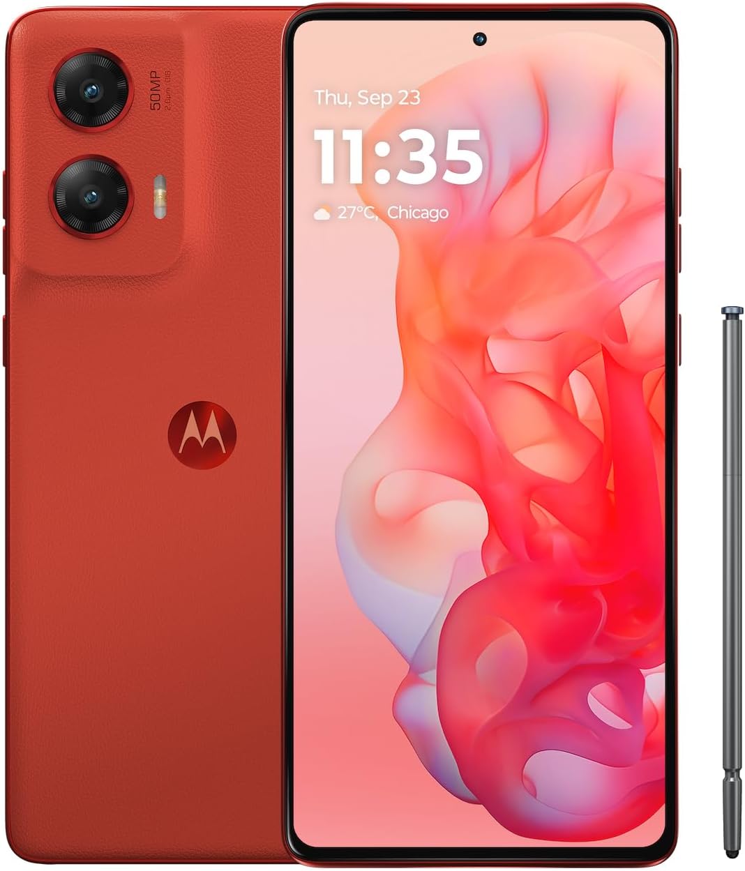 Motorola Moto G Stylus 5G | 2024 | Unlocked | Made for US 8/128GB | 50MP Camera | Caramel Latte