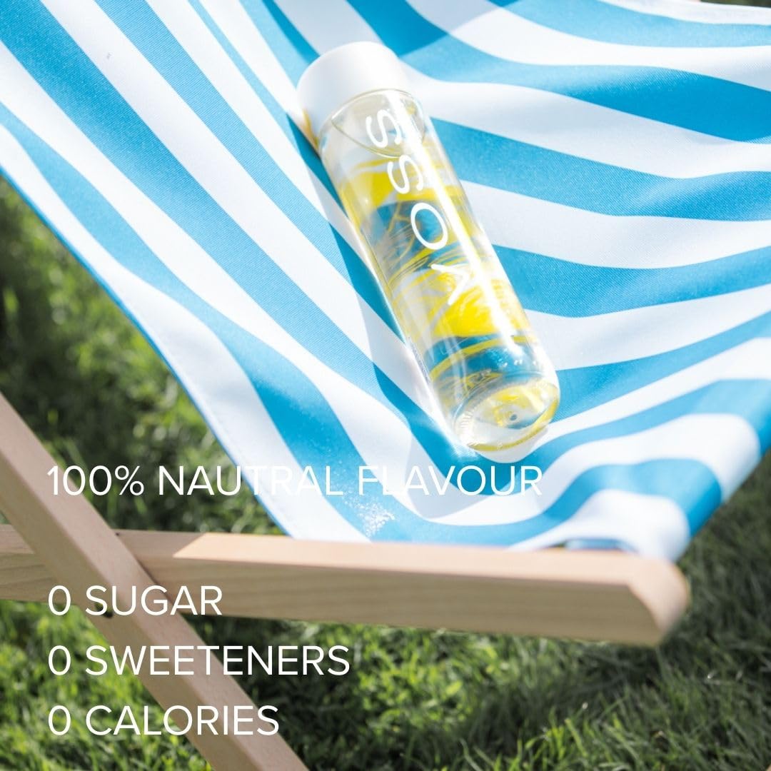 Voss Artesische Lime Mint Sparkling nach Honig Wasser (375 ml) Glas Flasche – 12 Pack