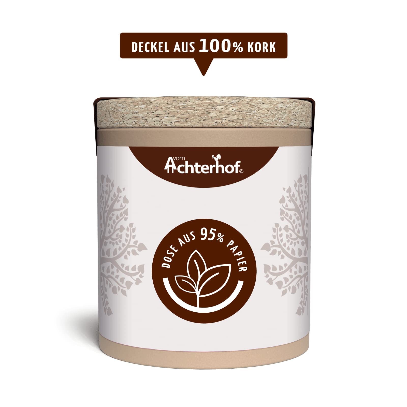 Kurkuma Pulver 1000g | fein gemahlene Kurkumawurzel in Bio-Qualität | Ideal zur Zubereitung einer Goldenen Milch, als Zugabe in Tee, asiatischen Gerichten, würzigen Suppen & Co | vom Achterhof