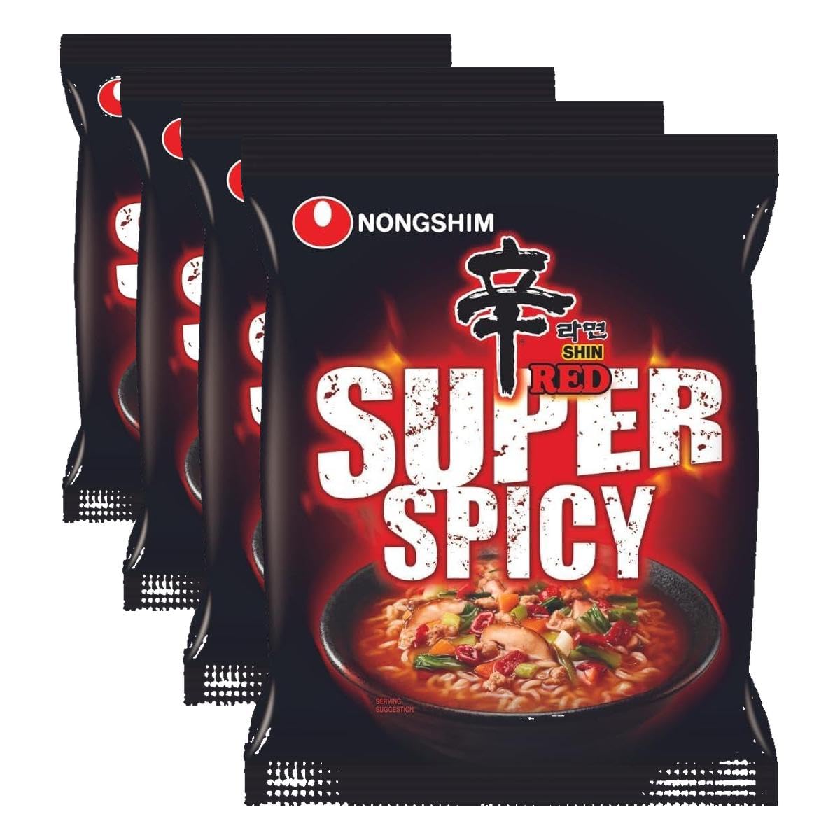 Nongshim - Instant Nudeln Shin Ramyun - Multipack (20 X 120 GR) - Produktdesign kann abweichen