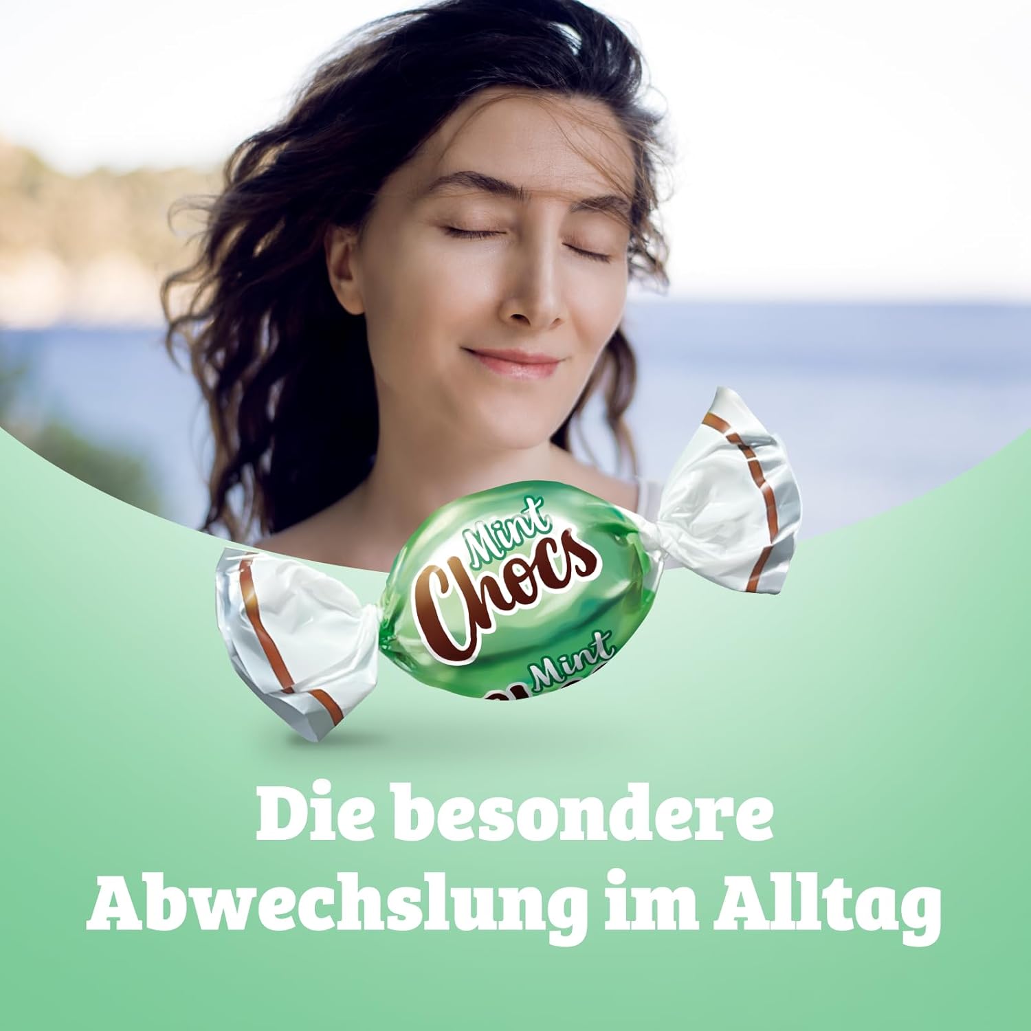 Schoko Toffees – 1 x 325 g – softe Toffee Kaubonbons mit feinherbem Schokoladenüberzug (30%) – Einzeln verpackte Süßigkeiten