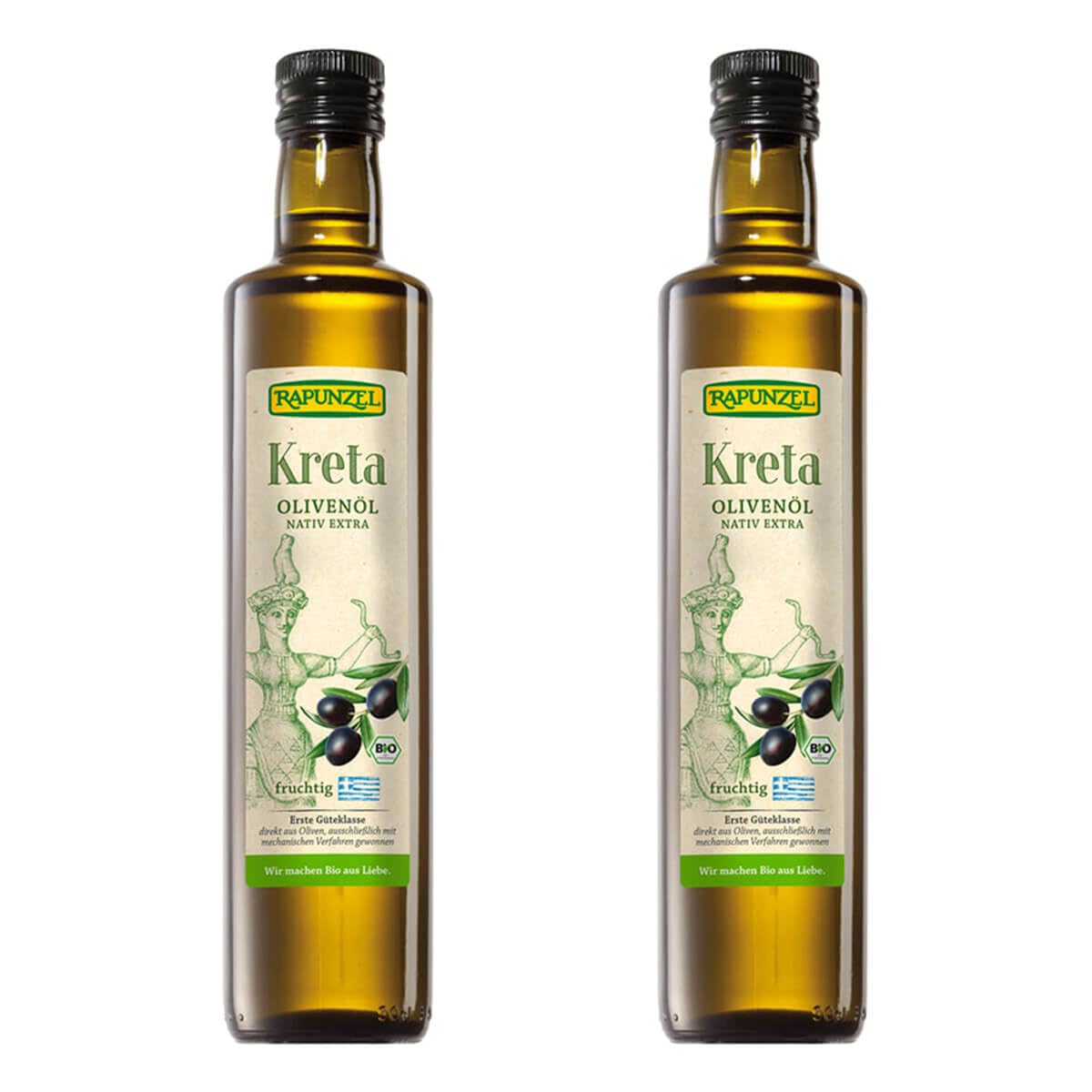Rapunzel - Olivenöl Kreta nativ extra - 500 ml - 2er Pack