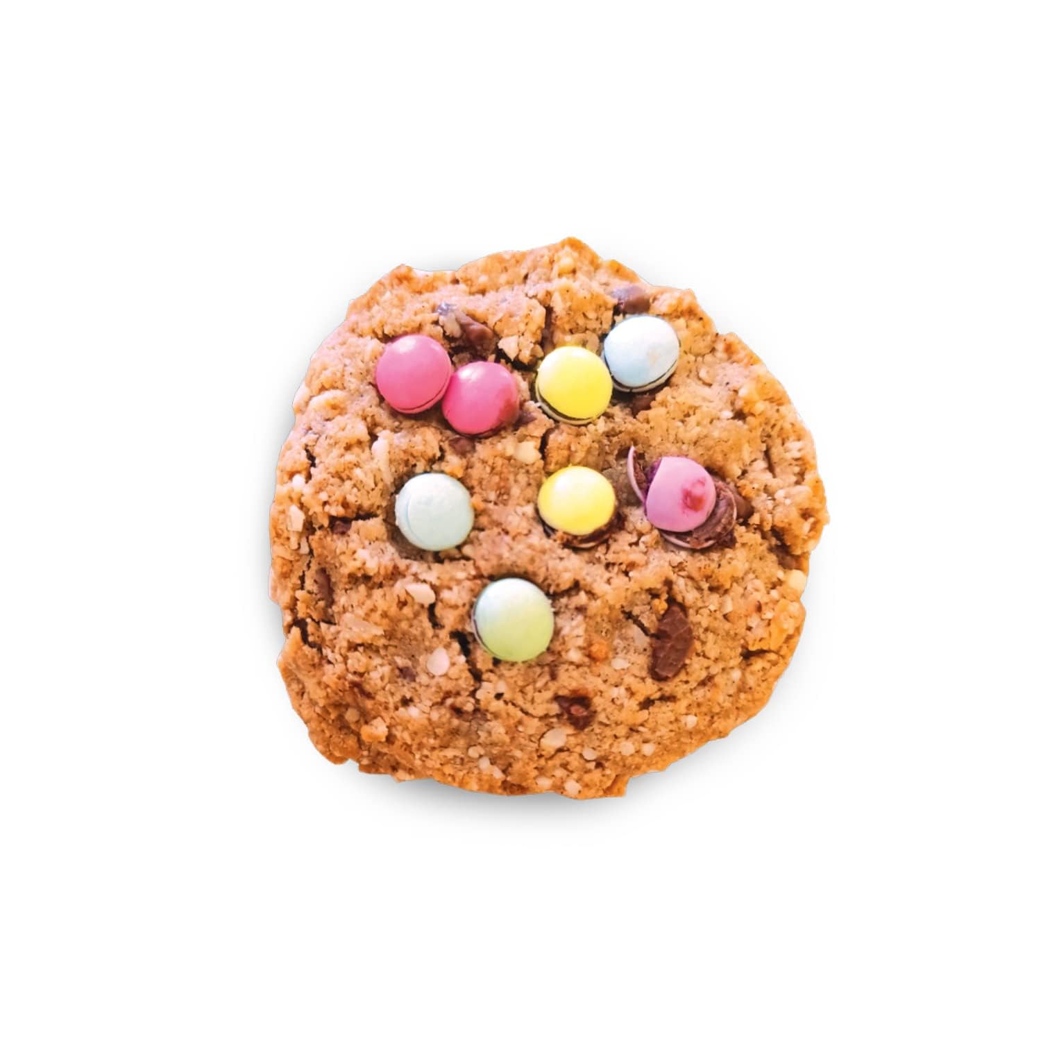 Kookie Cat Vanille Schokochip - Vegane Cookies Einzeln Verpackt, Glutenfrei, Sojafrei, Bio, Cashew & Hafer - 12 X 50g Multipack