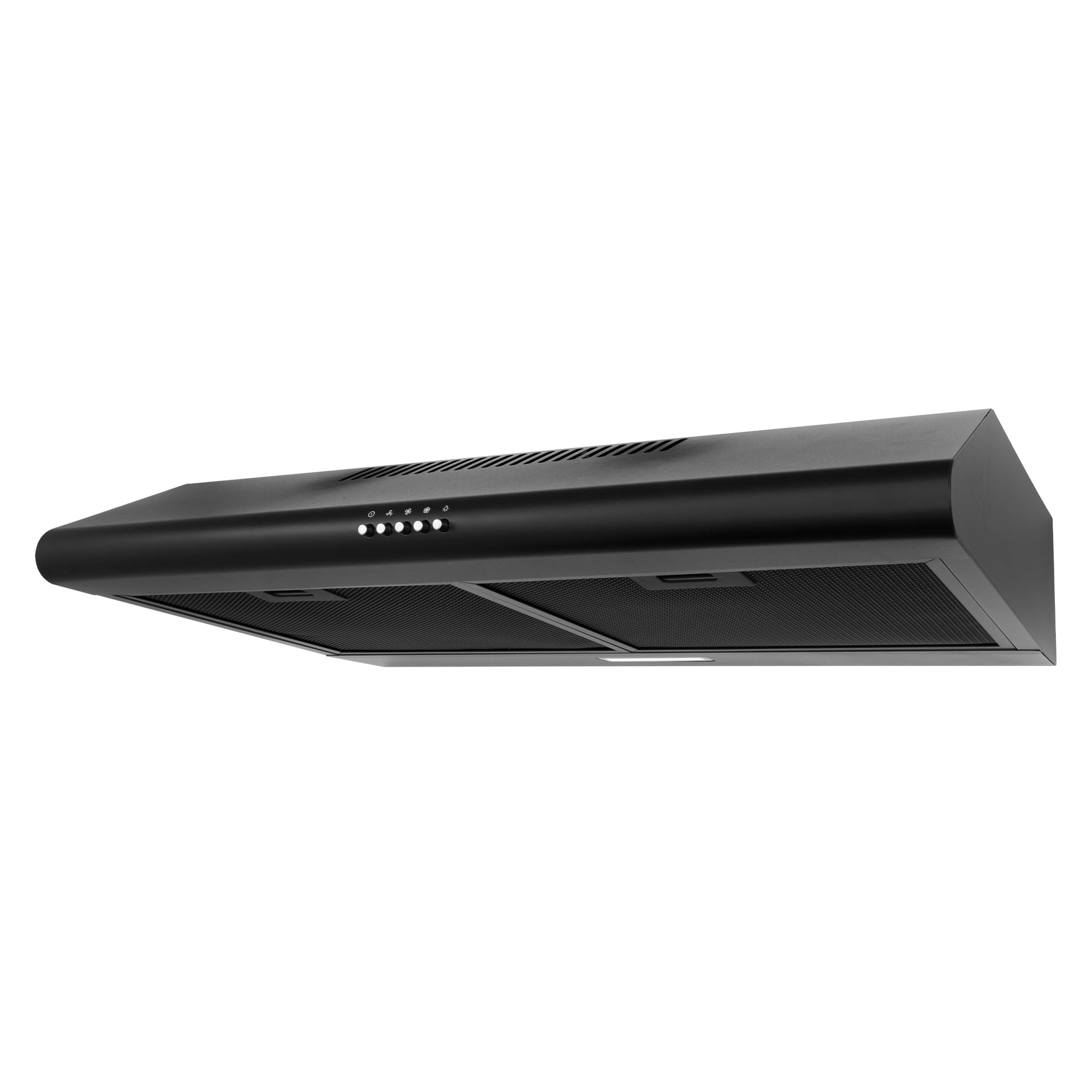 COSMO COS-5MU30 30 in. Delta Collection Ducted Under Cabinet Range Hood, Button Controls, Reusable Filters, LED Lights, Stainless Steel