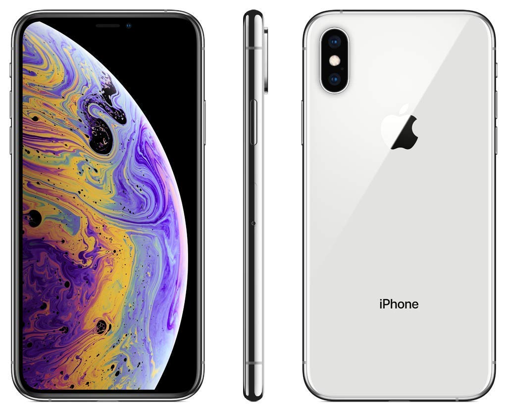 Apple iPhone XS, 64GB, Space Gray - Unlocked (Renewed)
