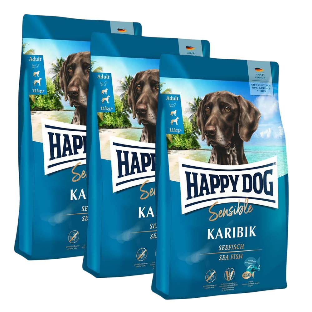 Happy Dog Sensible Neuseeland - M - Trockenfutter, Hundefutter - Geschmacksrichtung Lamm - 12,5kg