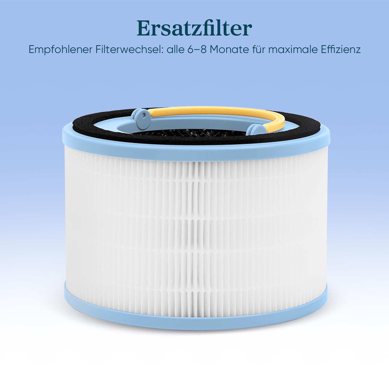 Levoit Luftreiniger mit HEPA Luftfilter gegen 99,97 Prozent Schimmel Staub Pollen Tierhaare, Luftqualitäts-Feedback und Auto-Modus, CADR 240m³/h für Raucherzimmer, bis zu 50m², Weiß