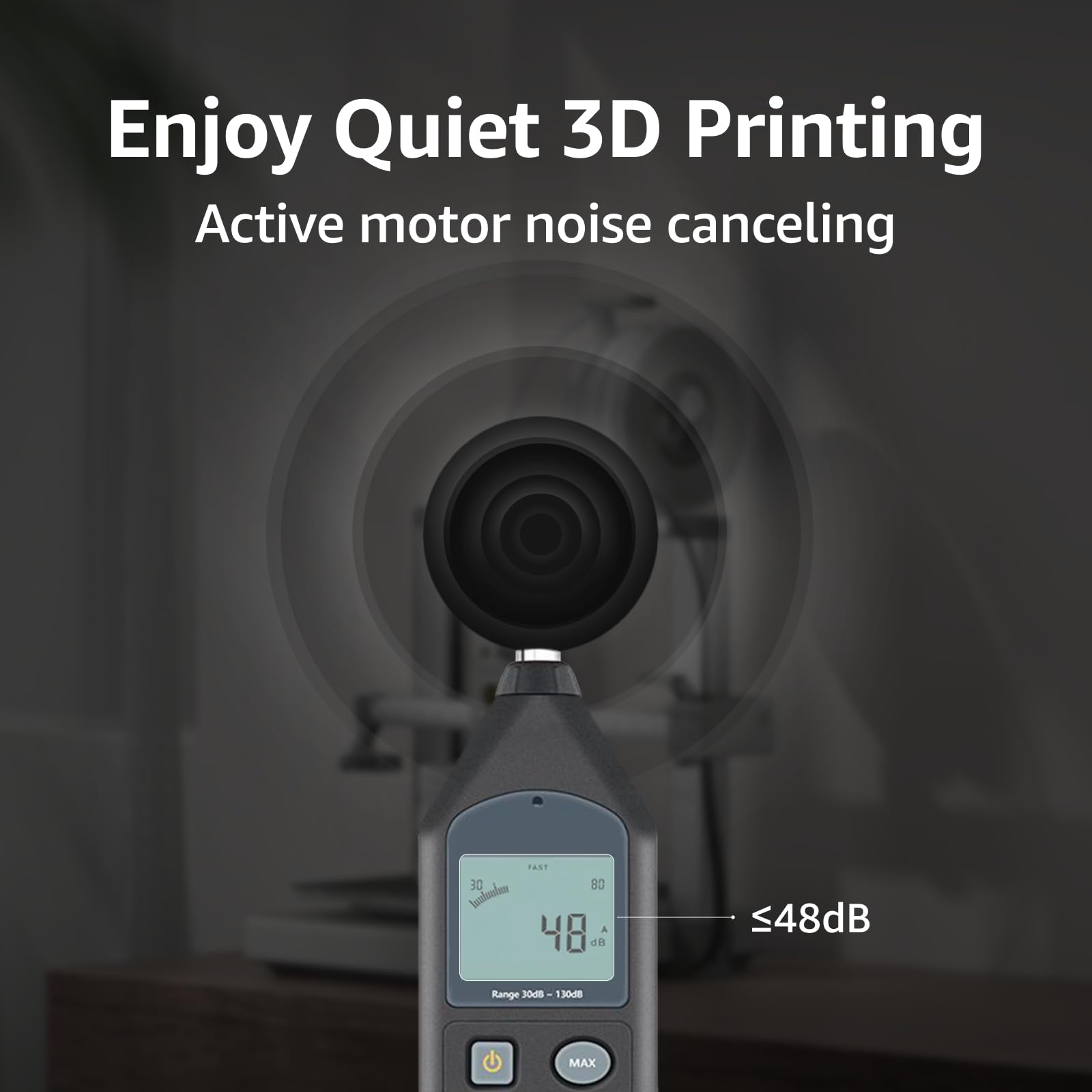 Bambu Lab A1 mini 3D Printer + LED Lamp Kit, Set Up in 20 Mins, High Speed & Precision, Full-Auto Calibration & Active Flow Rate Compensation, ≤48 dB Quiet FDM 3D Printers