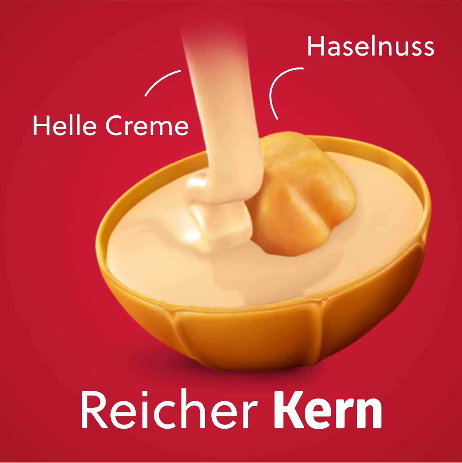 Toffifee White Chocolate – 1 x 125 g – Haselnuss in Karamell mit heller Creme und weißer Schokolade – ideal zum gemeinsamen Naschen und Teilen