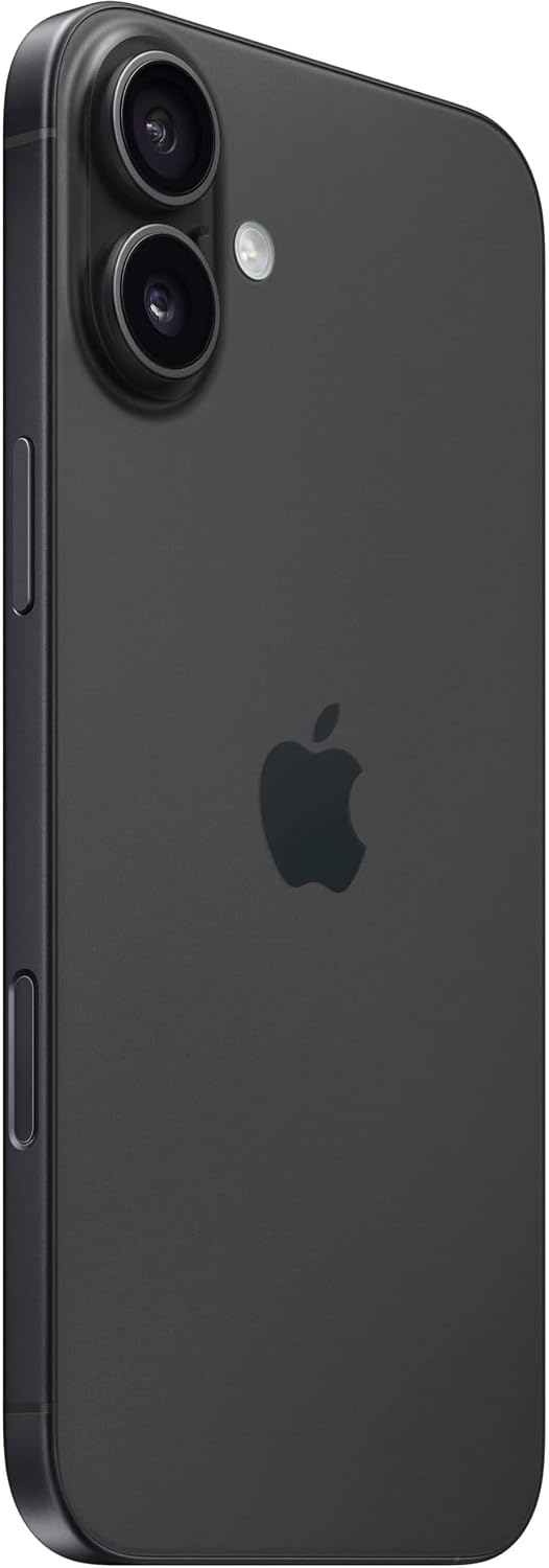 Apple iPhone 16 Plus, 128GB, Black - Unlocked (Renewed)
