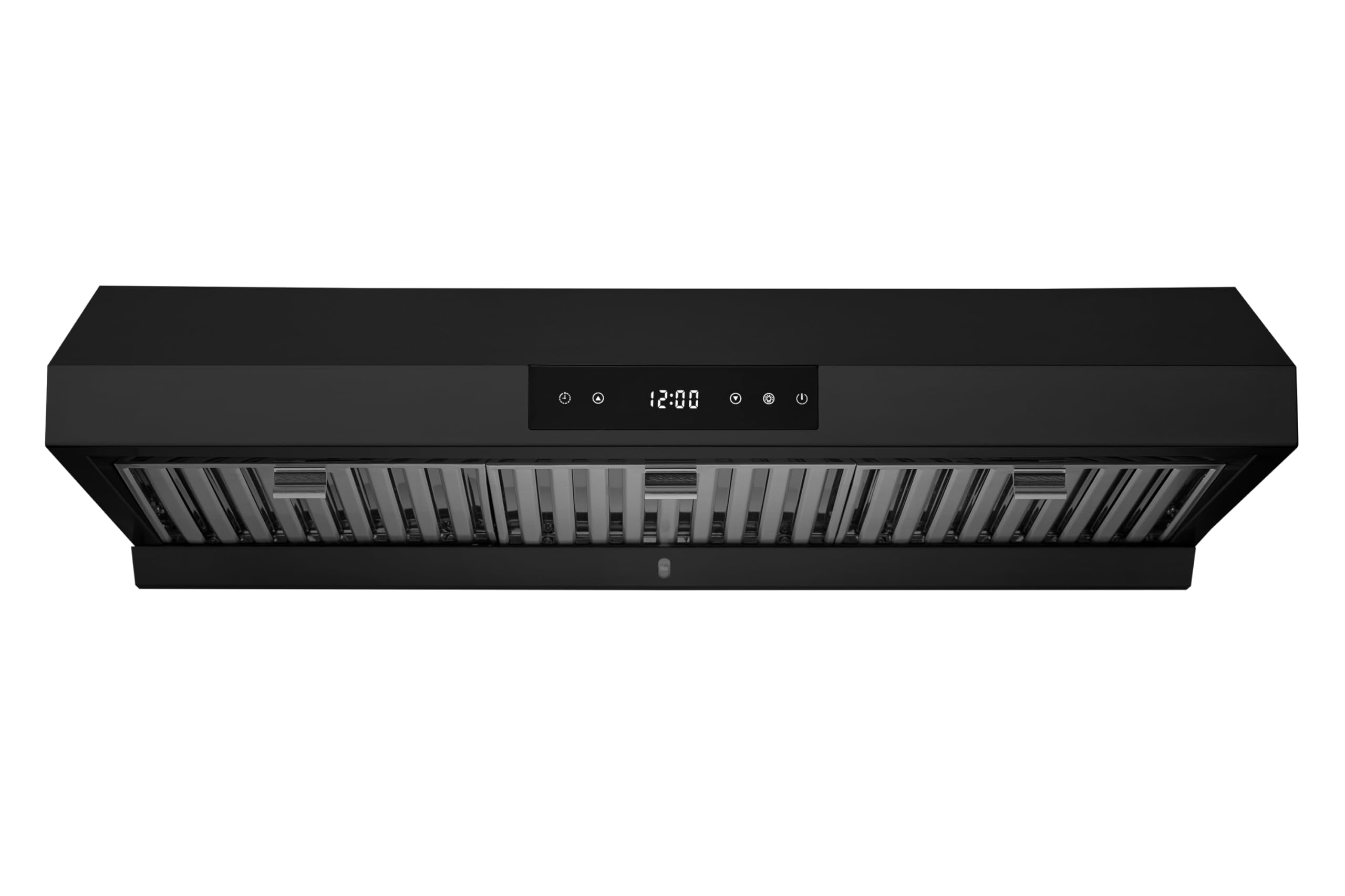 Hauslane Range Hood 30 Inch - Ducted Under Cabinet Range Hood 30" Stainless Steel Kitchen Hood, 6 Speed Vent Hood 30 Inches, Stove Vent Hood for Kitchen, Vent Hoods 30 Inch with LED - Chef Series PS18