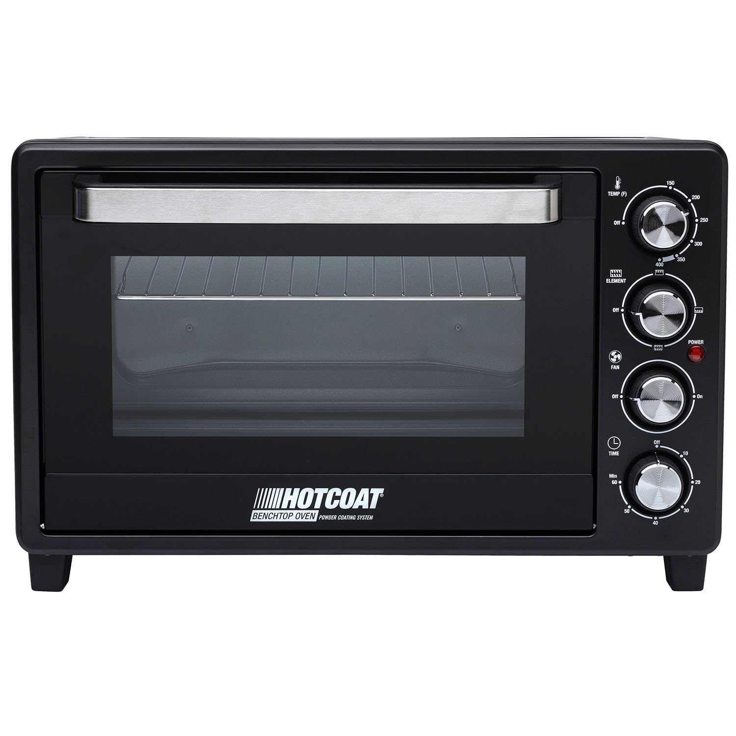 Eastwood Hotcoat Bench Top Powder Coating Oven | Easy-to-Use Compact Powder Coat Curing Oven for Small to Mid-Size Coating Projects | Operates on 150-400°F, 120V, 1600W with Built-in Timer