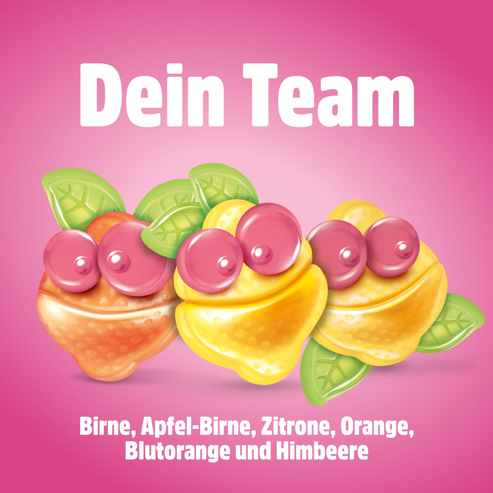 nimm2 Lachgummi Softies Rote Früchte – 1 x 225 g – Gefülltes Fruchtgummi mit Fruchtsaft und Vitaminen – Süßigkeit in sechs Geschmacksrichtungen