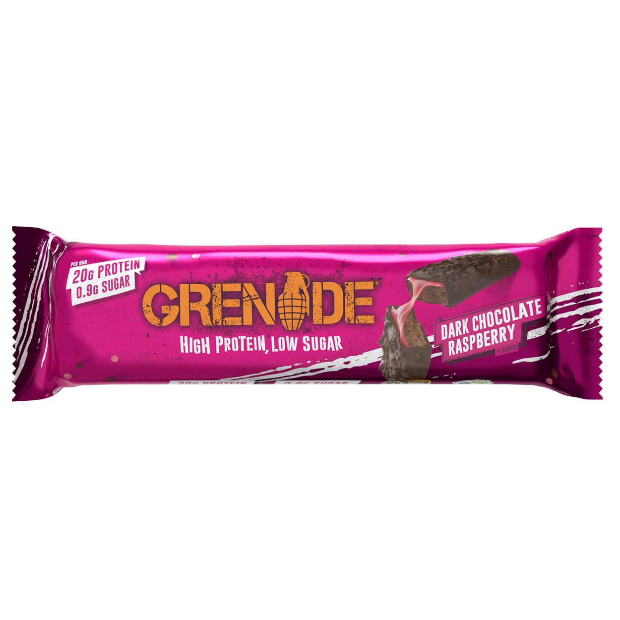 Grenade Proteinriegel, OREO White – Proteinreich & Zuckerarm, 12 x 60 g