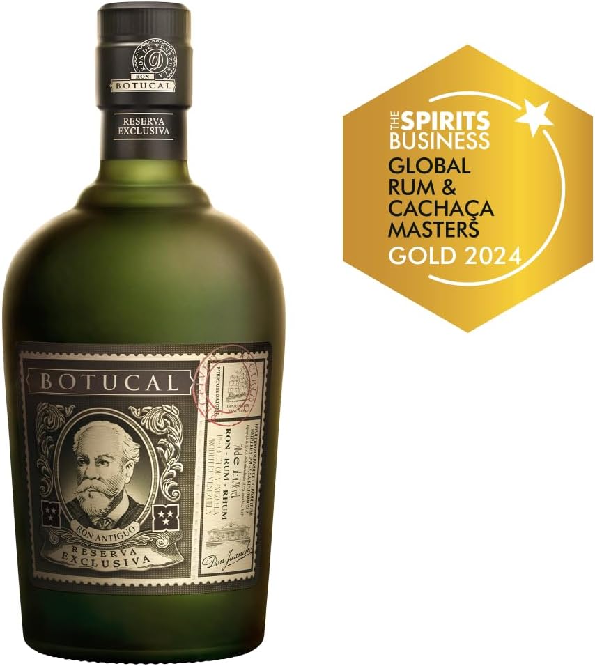 Botucal Reserva Exclusiva Rum - Geschenkempfehlung- Komplex und ausgewogen, mit einem langanhaltenden, verführerischen Abgang -0.7L/40% Vol.