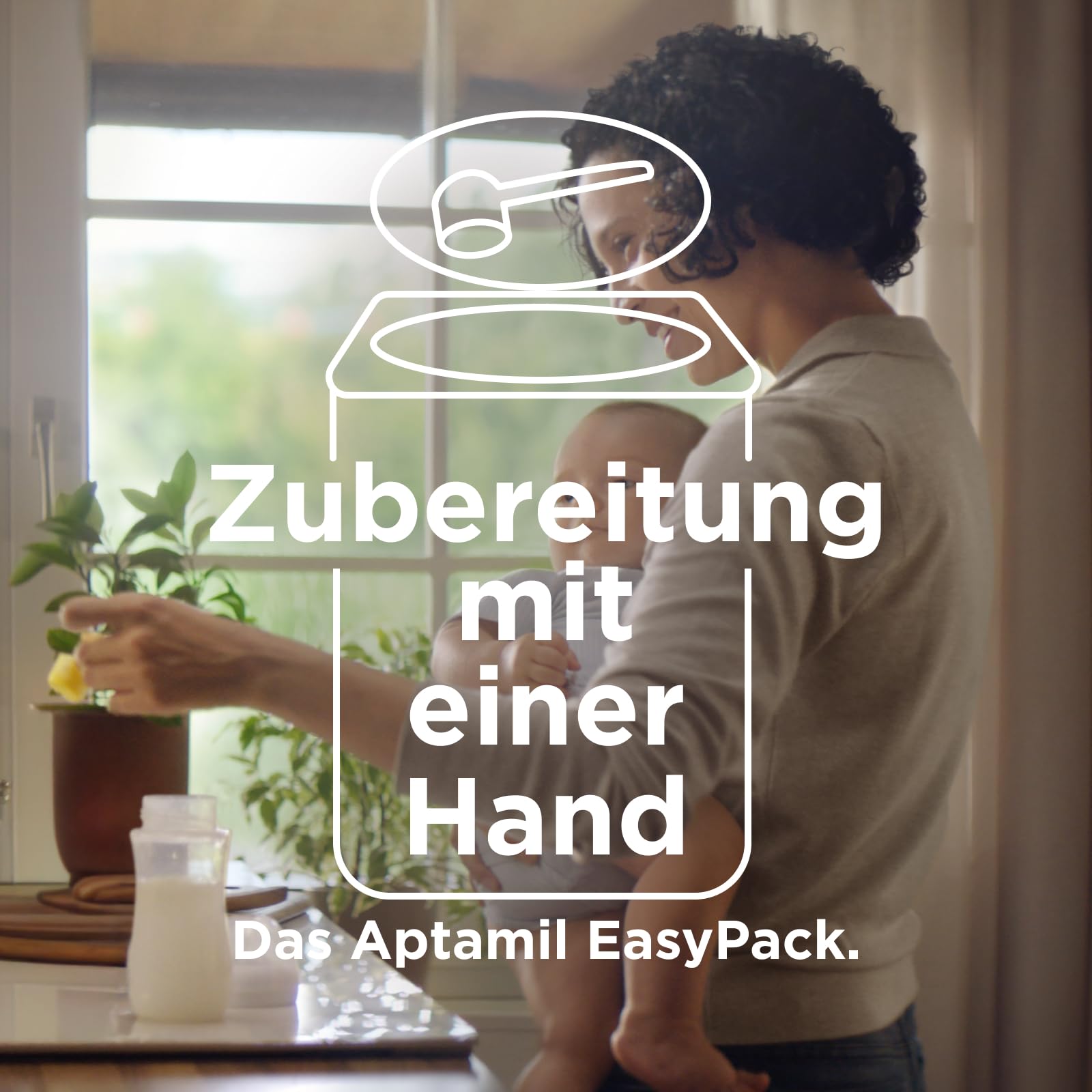 Aptamil HA PRE – Anfangsmilch von Geburt an, Mit DHA, Nur Laktose, Ohne Palmöl, Babynahrung, Milchpulver, 1 x 800 g