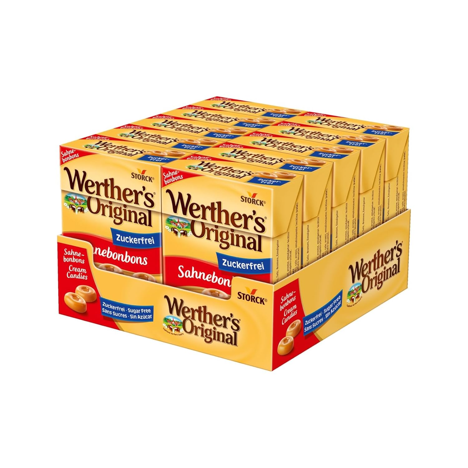 Werther's Original Bonbons, zuckerfrei, 70 g Beutel