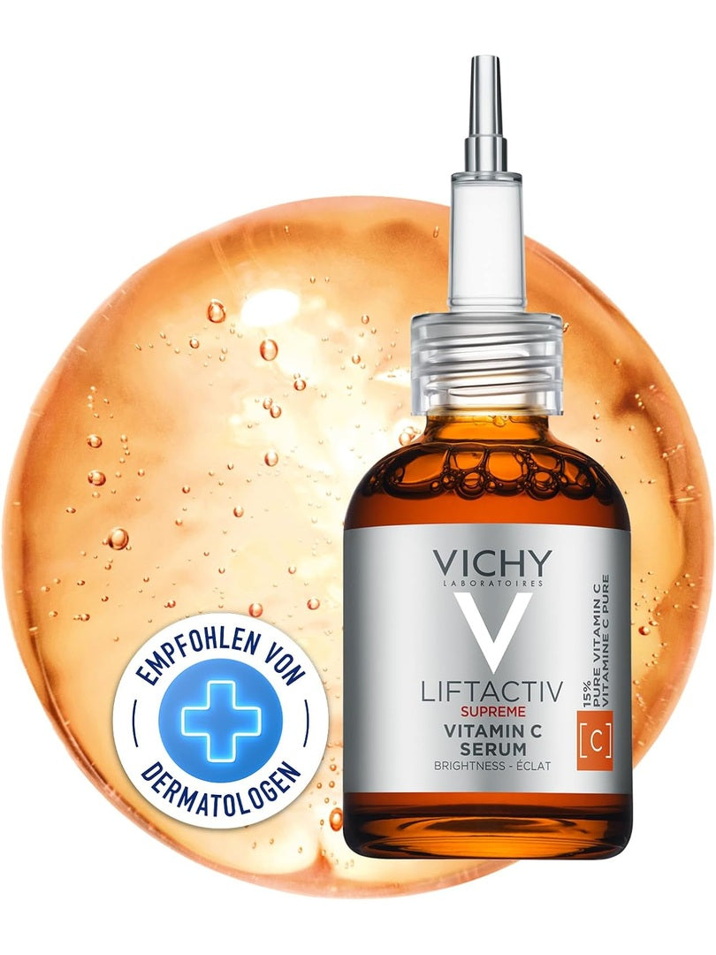 Vichy Liftactiv Vitamin C 16% Serum for Anti Aging & Brightening 20ml