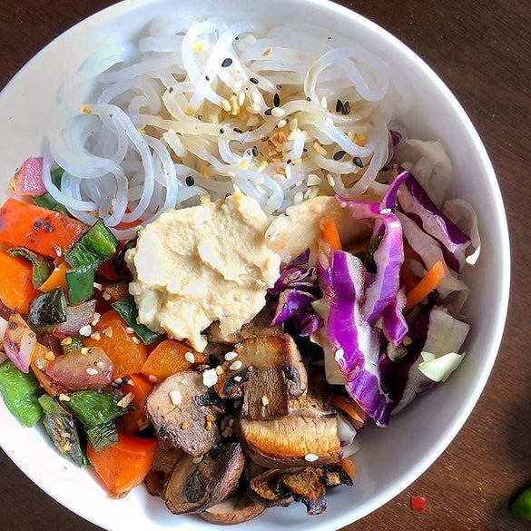 Miracle Noodle Ready to Eat Organic Spaghetti Pasta, 7 Oz (Pack of 6), Plant Based Shirataki Konjac Noodles, 5 Calories, 1g Net Carbs Per Serving, Keto, Gluten-Free