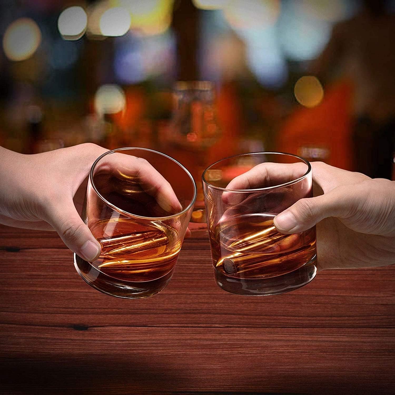 Vatertagsgeschenke für Papa Männer, Whisky Steine für Jäger, Coole Jagd Geschenk für Ihn, Geschenk Vatertag Geburtstagsgeschenk für Papa Partner Ehemann, Edelstahl Eiswürfel Wiederverwendbar