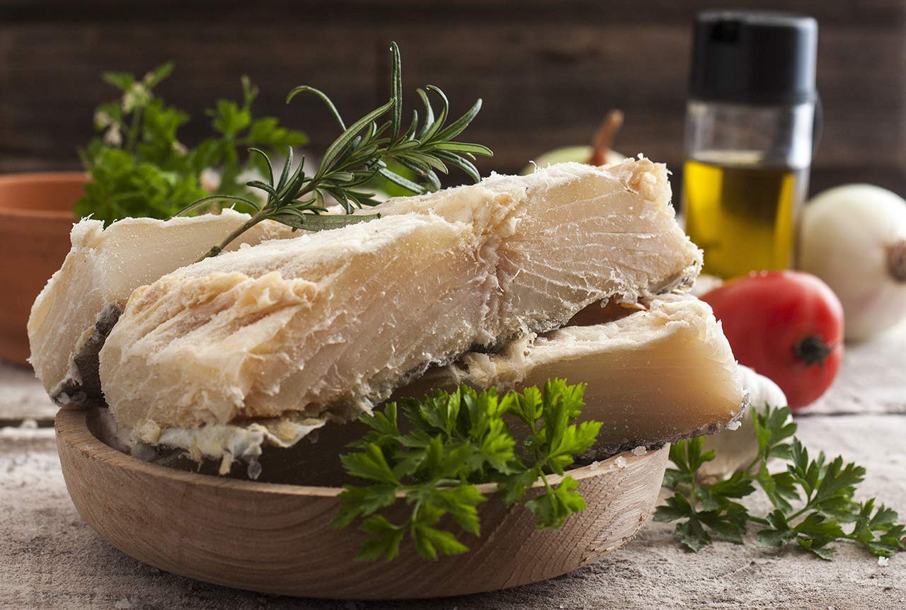 Bacalhau salgado - Getrockneter Kabeljau 1,5 Kg