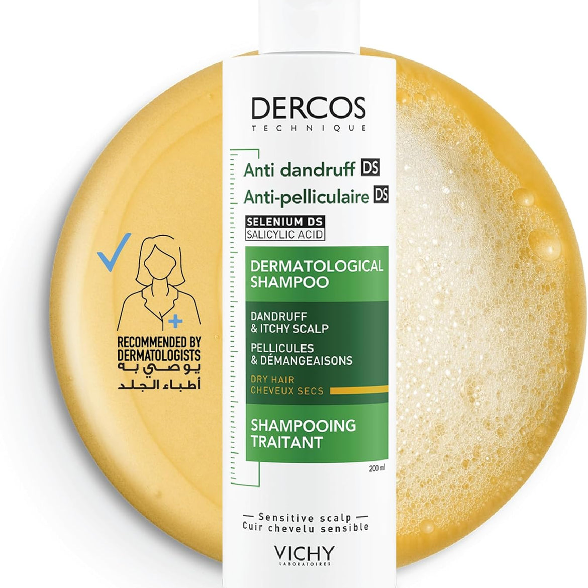 Vichy Dercos Anti Dandruff Shampoo for Dry hair