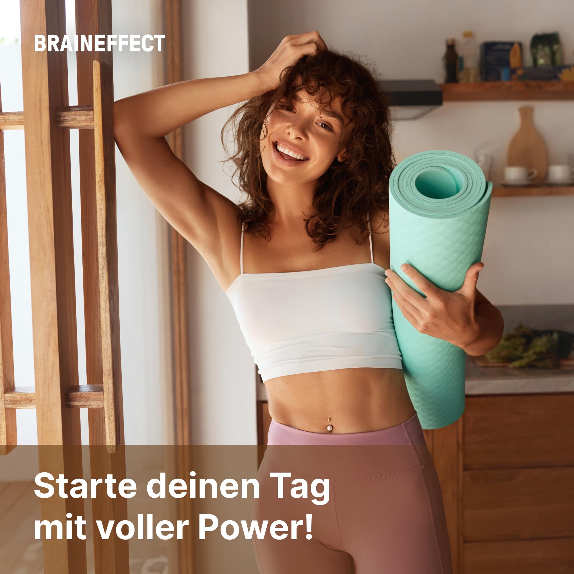 BRAINEFFECT MCT-Öl C8 – Reiner Extrakt aus Kokosöl, Bildet 3x mehr Ketone als andere MCT-Öle, Ideal für Low-Carb-, Paleo- und ketogene Ernährung & Bulletproof Coffee – 1 Liter