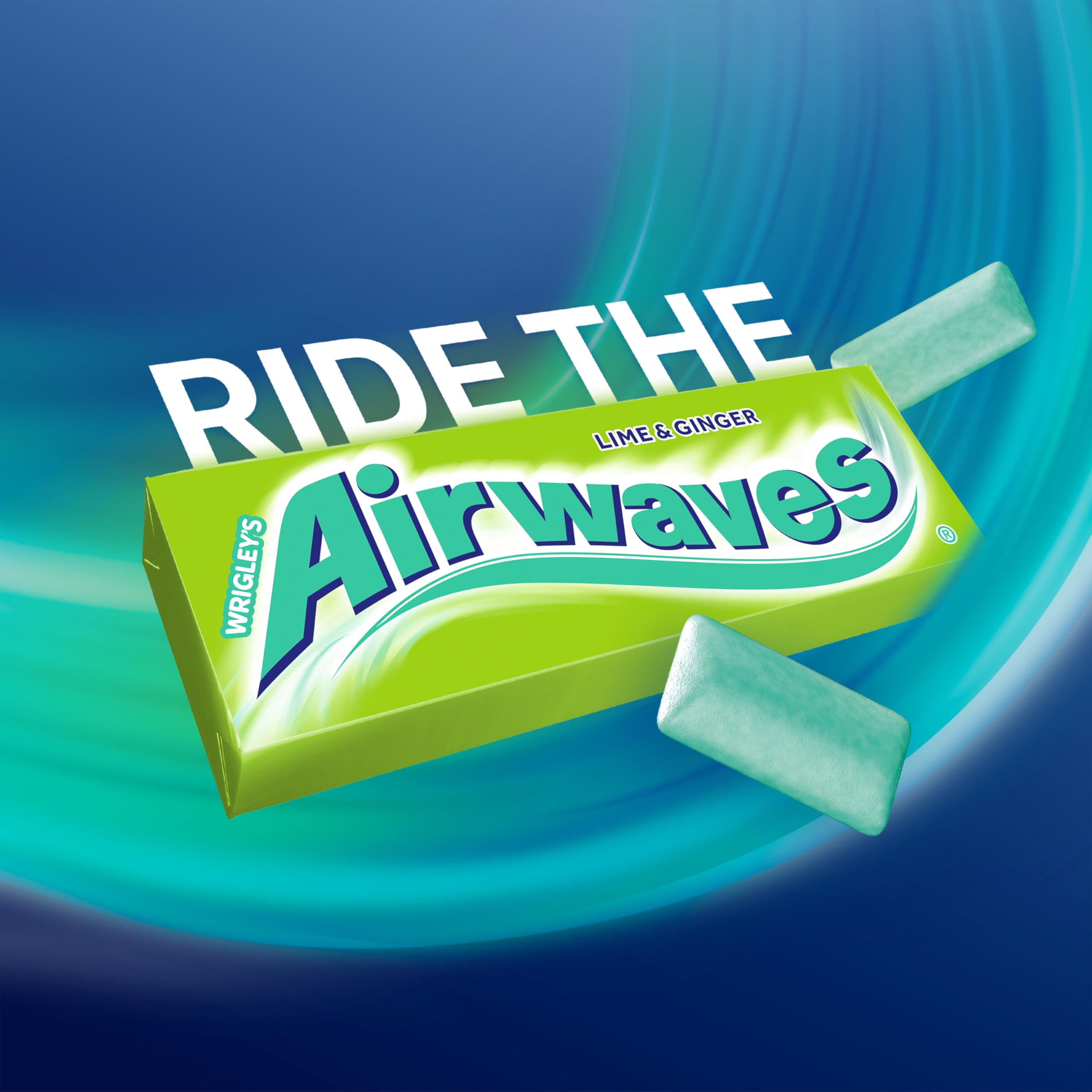 Airwaves Kaugummi Zuckerfrei, Strong, 30 x 10 Dragees, Großpackung Chewing Gum, Mit Natürlichem Menthol, Kaugummi ohne Zucker mit Minz Frische (300 Dragees)