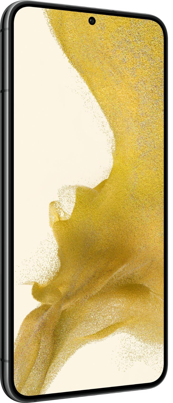 Samsung Galaxy S22+ Plus 5G, US Version, 256GB, Phantom Black - Unlocked (Renewed)