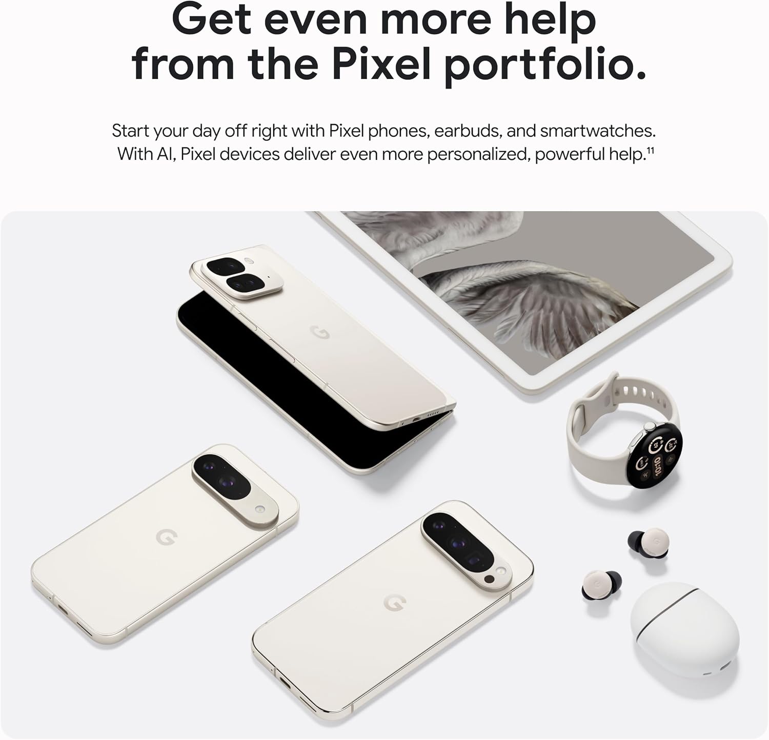 Google Pixel 9 - Unlocked Android Smartphone with Gemini, 24-Hour Battery, Advanced Camera, and 6.3" Actua Display - Obsidian - 128 GB