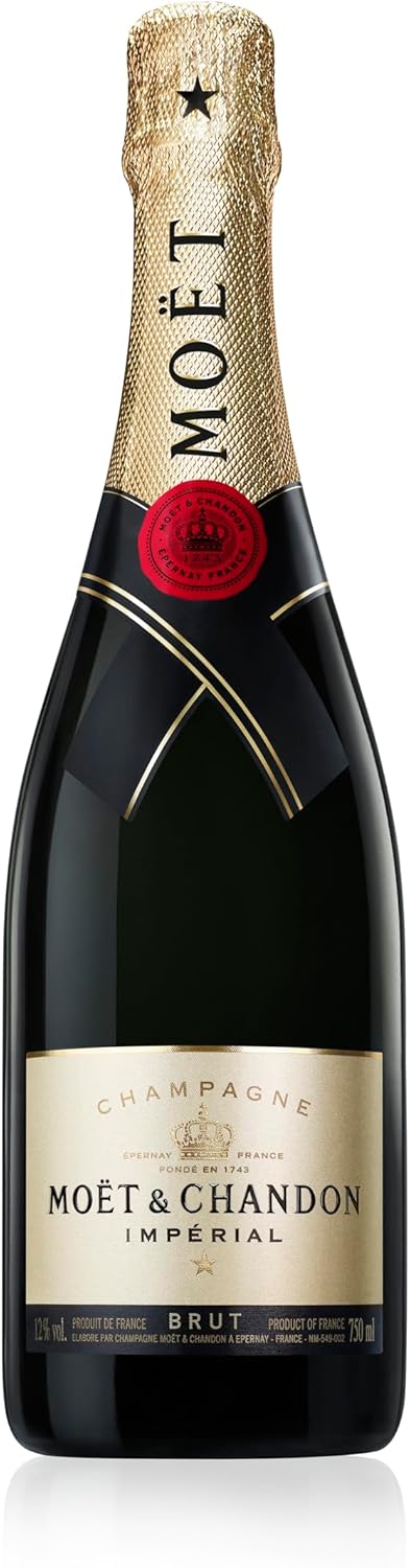 Moët & Chandon Impérial Brut Champagner, 75cl, in Geschenkbox | Ikone aus der Champagne | Elegant, frisch & fruchtig | Feine Perlage | Harmonische Balance