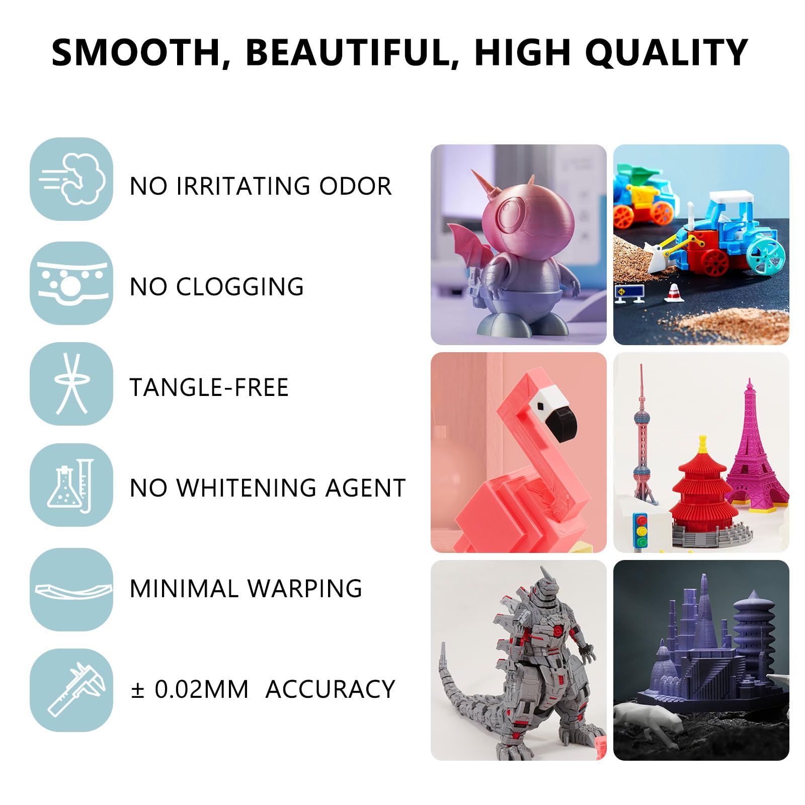 AOSEED 3D Printer for Kids, Fully Assembled AI 3D Printer with 8,000+ Models & 17+ Modules, 400mm/s High Speed, Leveling Free, STEM Toy Gift with 8 PLA Filaments for Home & School, X-Maker Joy AI+