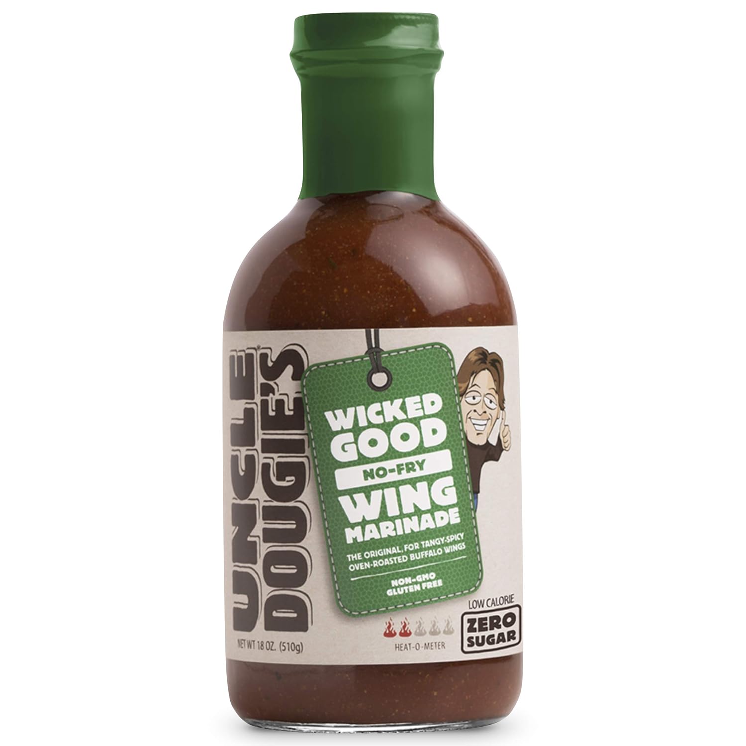 Uncle Dougie's Wicked Good No-Fry Wing Marinade - Pack of 4