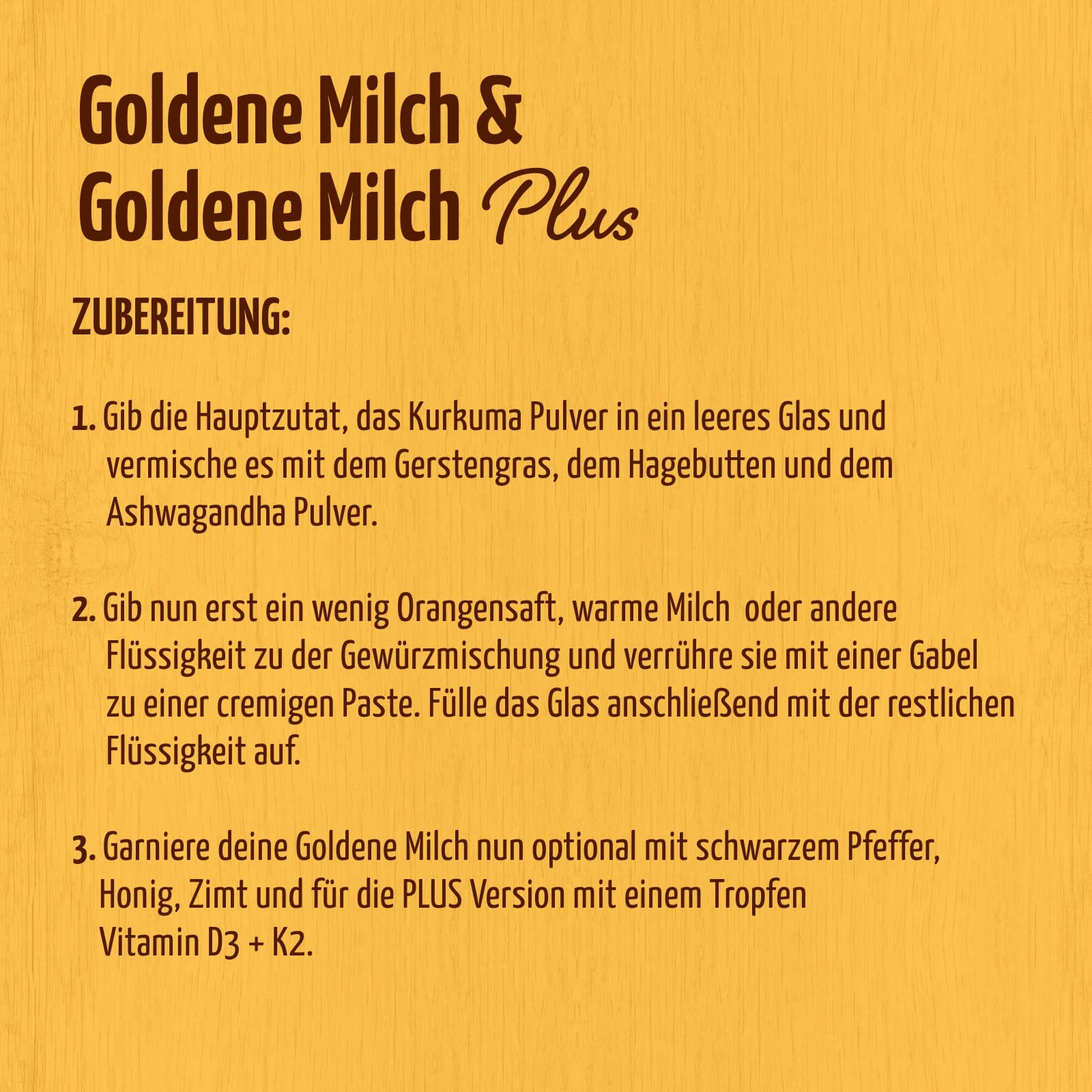 Kurkuma Pulver 1000g | fein gemahlene Kurkumawurzel in Bio-Qualität | Ideal zur Zubereitung einer Goldenen Milch, als Zugabe in Tee, asiatischen Gerichten, würzigen Suppen & Co | vom Achterhof