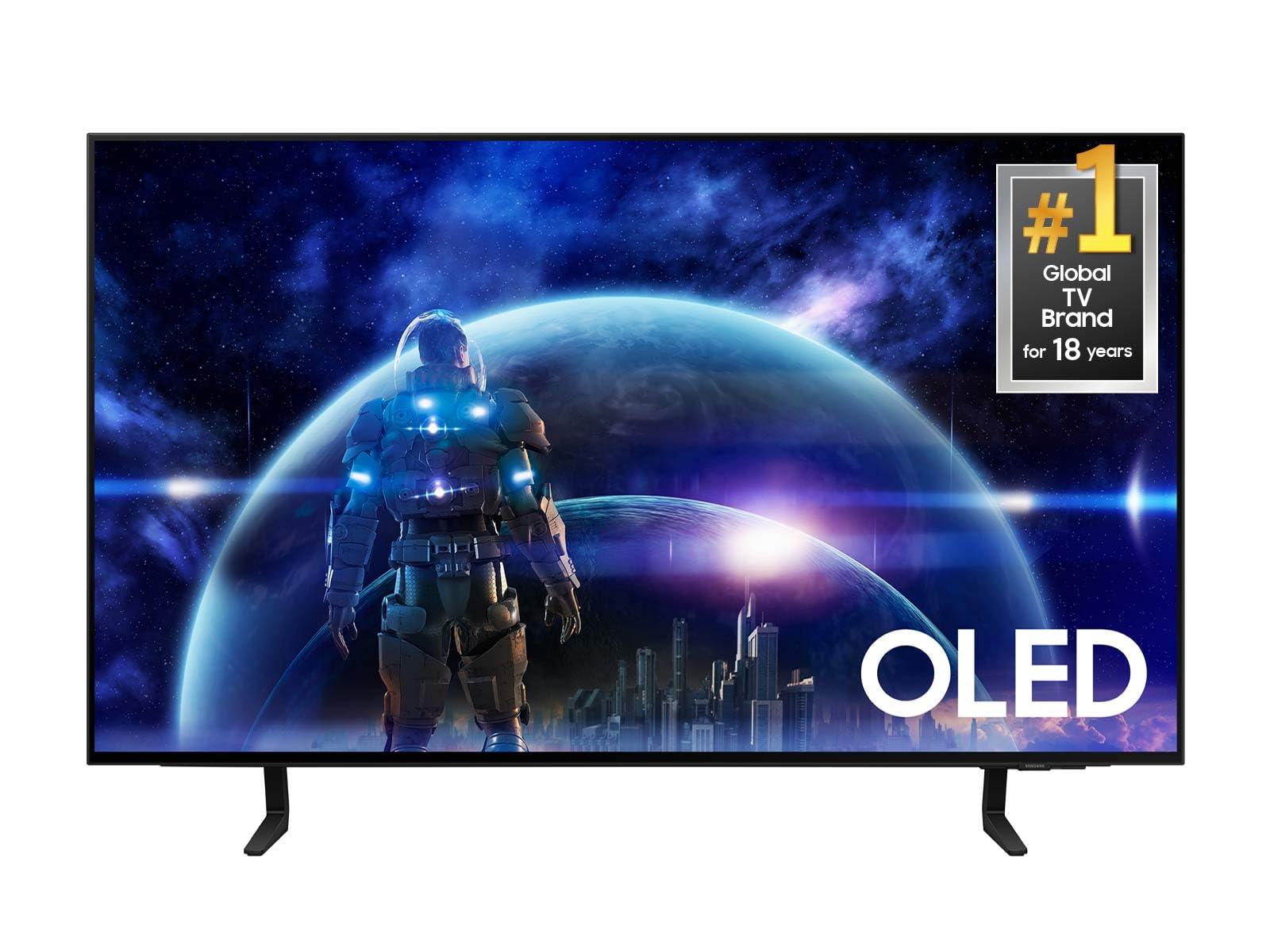 SAMSUNG 65-Inch Class OLED 4K S90D Series HDR+ Smart TV w/Dolby Atmos, Object Tracking Sound Lite, Motion Xcelerator, Real Depth Enhancer, 4K AI Upscaling, Alexa Built-in (QN65S90D, 2024 Model)