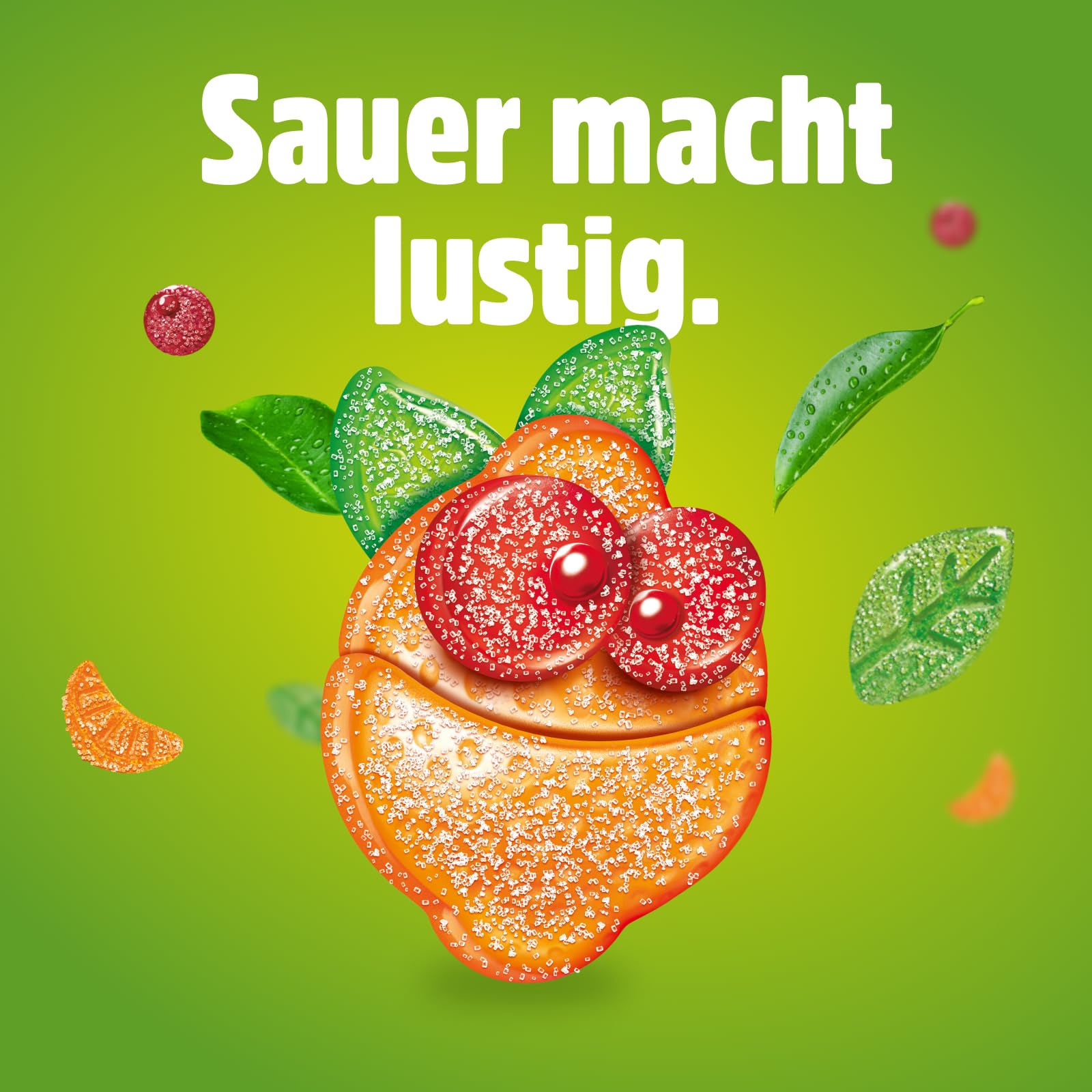 nimm2 Lachgummi – 1 x 376 g Maxi Pack – Fruchtgummi mit Fruchtsaft und Vitaminen – Süßigkeit in sechs Geschmacksrichtungen