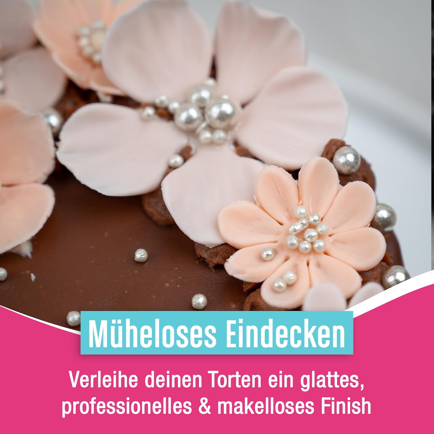 Decocino Fondant, Weiss, 250 g (1er Pack)