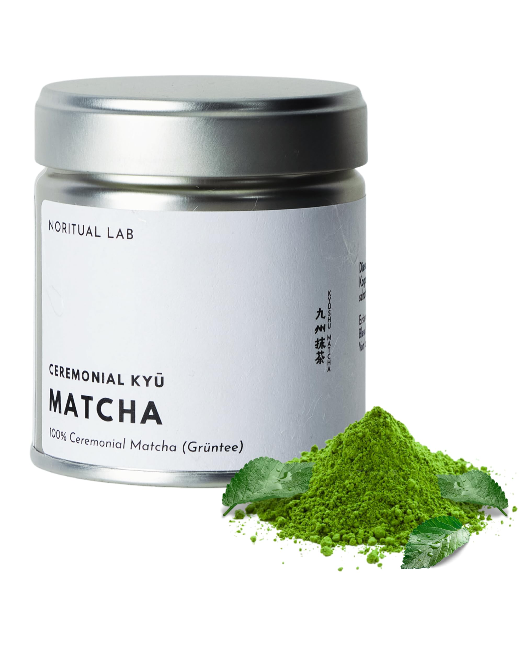 Ceremonial Matcha - Reines Matcha Pulver aus Japan - Ceremonial Grade - Original Matcha Grüntee - Erste Ernte - 100% Natürlich und Laborgeprüft