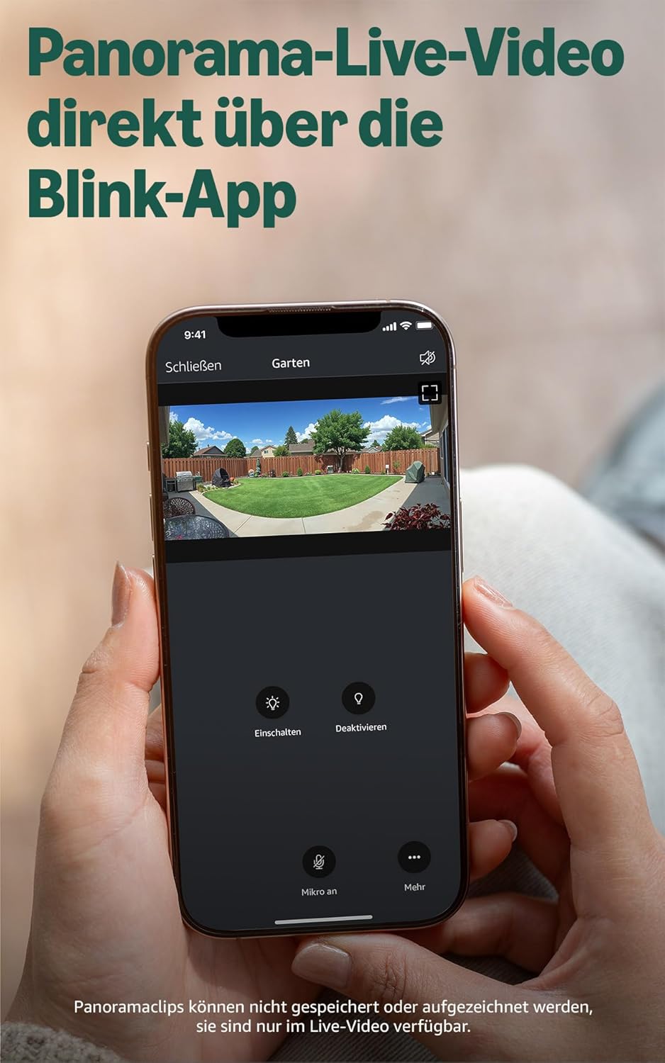 Blink Mini 2K+ (neueste Generation) Überwachungskamera für den Innenbereich| Sicherheitskamera mit Netzstecker für zuhause | 2K-Videoauflösung, 4-fach-Zoom, Nachtsicht in Farbe | 1 Kamera – Schwarz