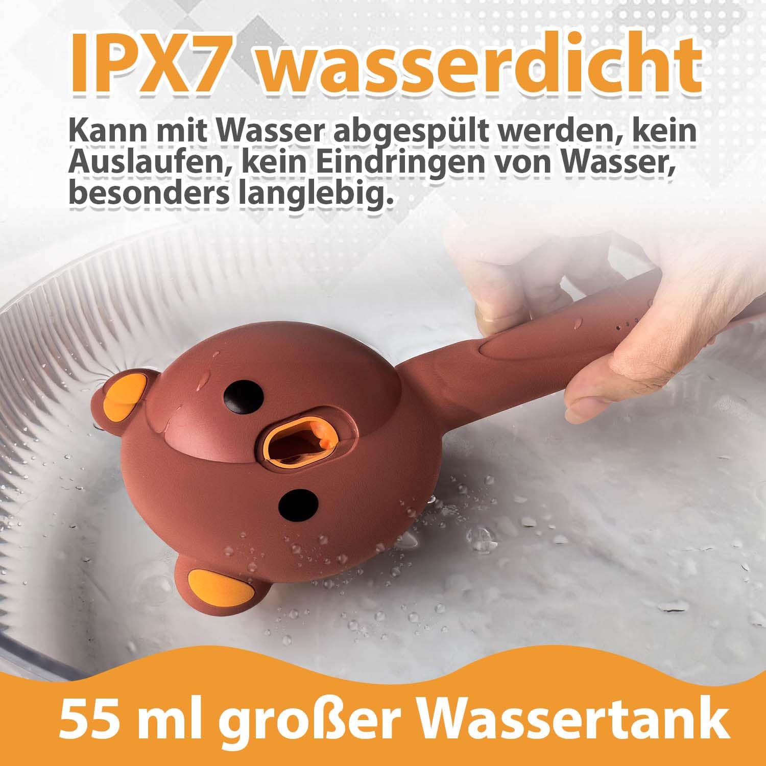 Katzenbürste mit Dampf & Auslöseknopf, Wiederaufladbar Dampfbürste von Katze Hunde, Spray Haustierhaar Bürste, Massage Steamer Kamm für Langhaar und Kurzhaar zum Entfernen Losem Fell und Schmutz